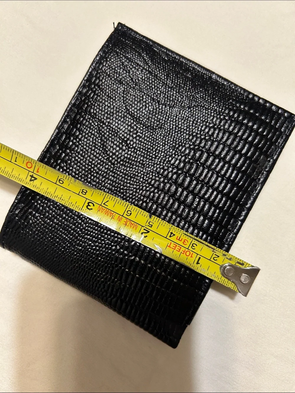 Black Leather Men’s Card & Key Holder Wallet